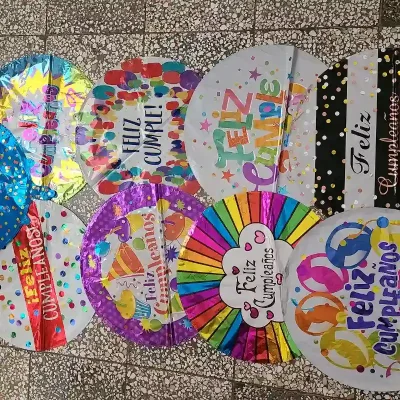 Globos  feliz cumpleaños