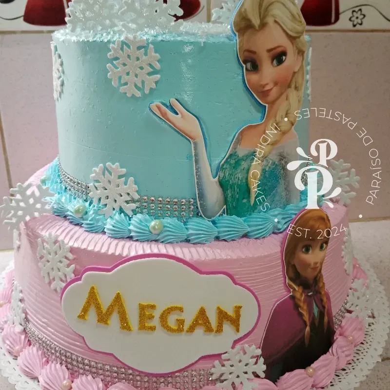 CAKE 2 PISOS REDONDO - CHOCOLATE