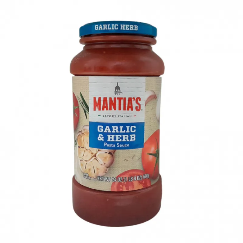 Salsa de Tomate de Ajo y Hierbas