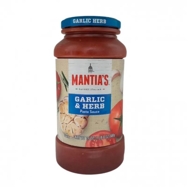 Salsa de Tomate de Ajo y Hierbas