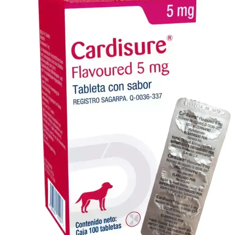 CARDISURE FLAVOURED (PIMOBENDAN) 5 MG