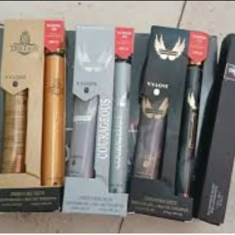 ESTUCHES DE PERFUME Y CREMA PARA HOMBRES