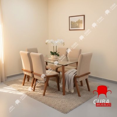 Comedor Mónaco 6 sillas