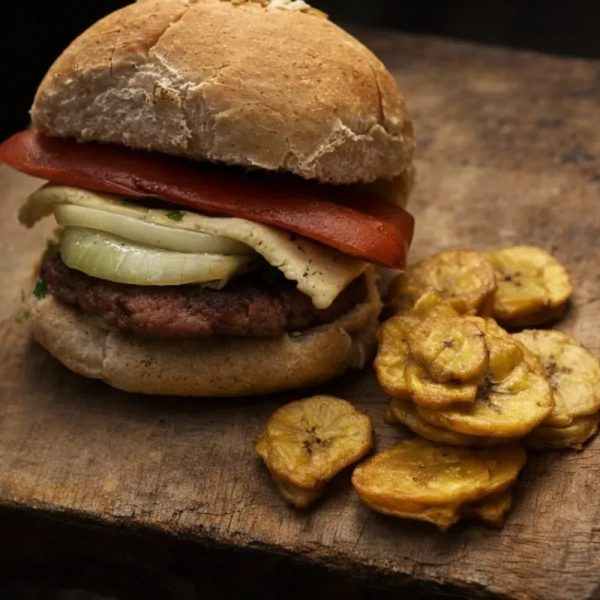 Hamburguesa con salchichas