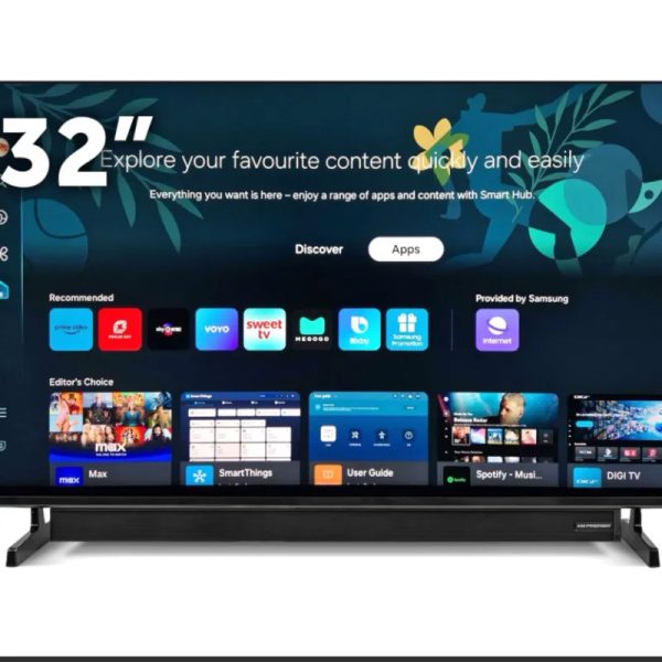 TV 32 pulgadas Premier con Barra de Sonido incluida