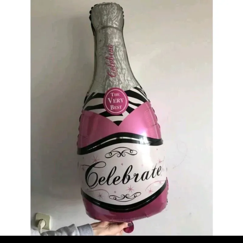Globo botella de champán 