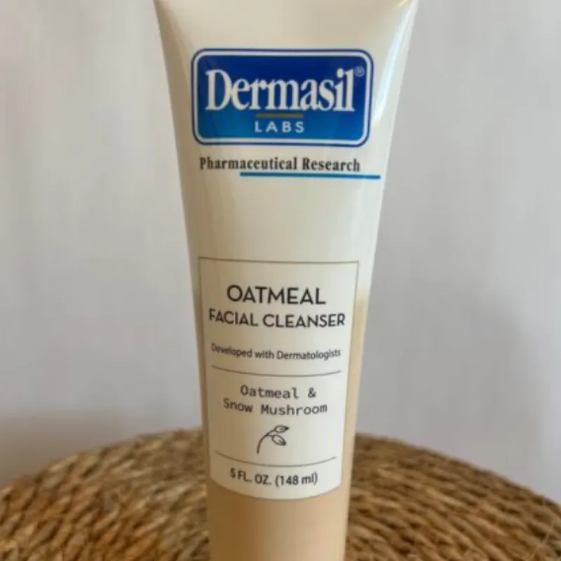 Limpiador facial con avena.