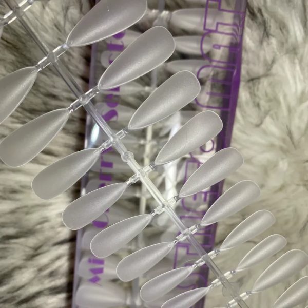 Tips Soft Gel Stiletto Matte
