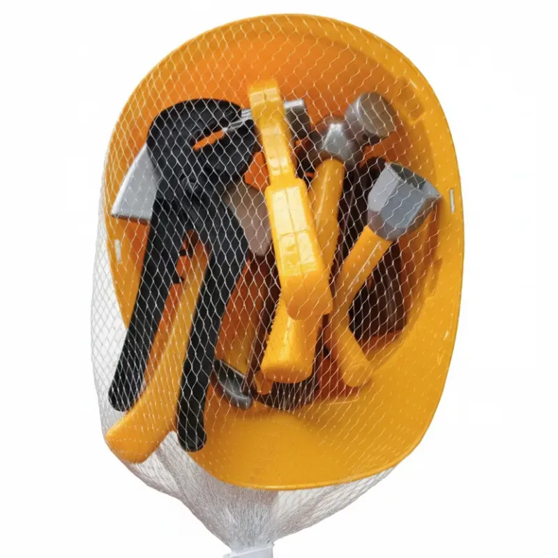 Juego de construcción con casco