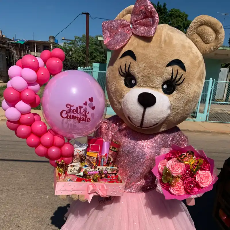 Sorpresa  cumpleaños para mujer