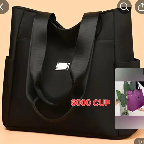 CARTERA  PARA MUJER COLOR NEGRO
