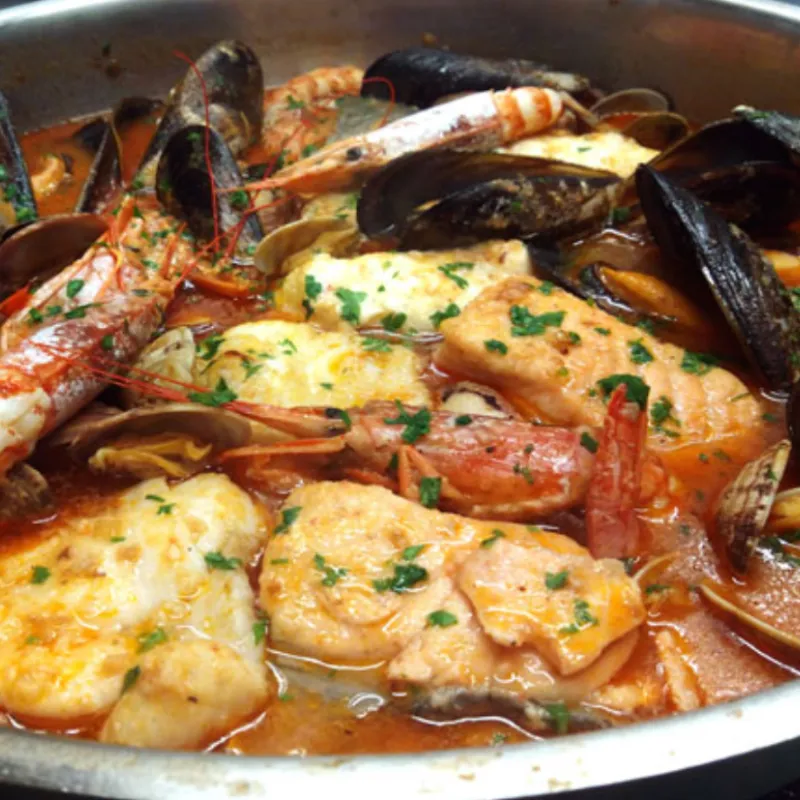 Caldereta  de mariscos