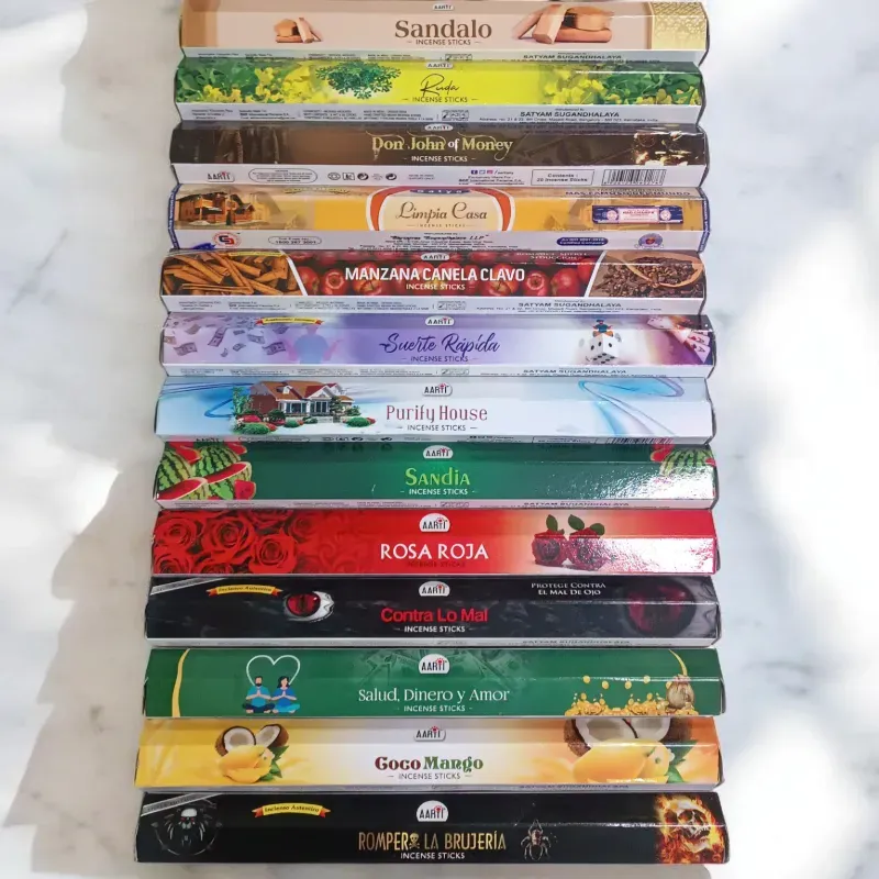 Hebras de inciensos (aroma opcional)