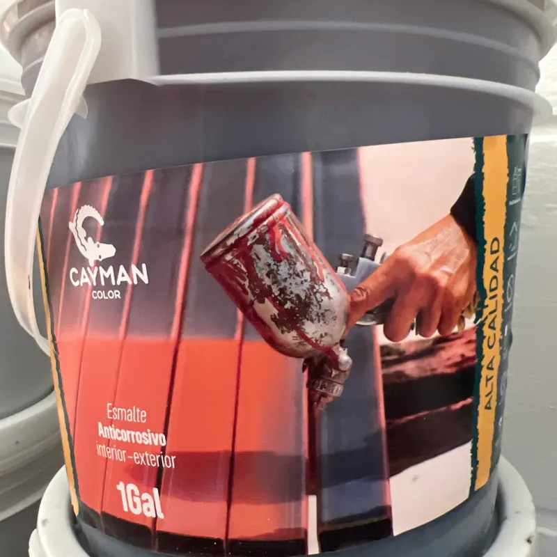 Esmalte Anticorrosivo Acabado Satinado 4lts