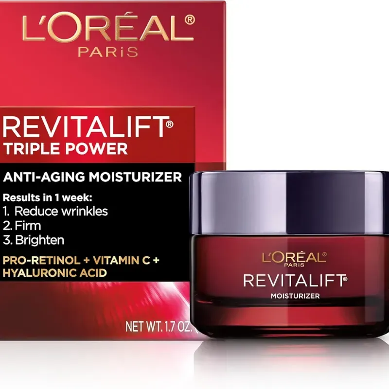 Crema Facial antiedad Triple Power L'oréal Revitalift 50ml