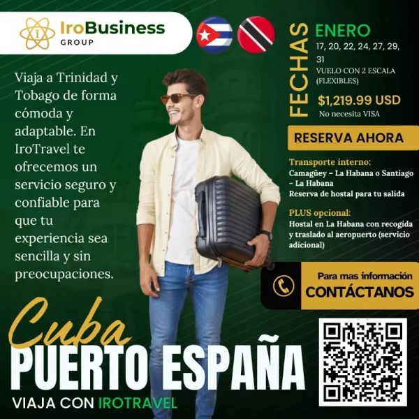 Pasaje Cuba - Puerto España