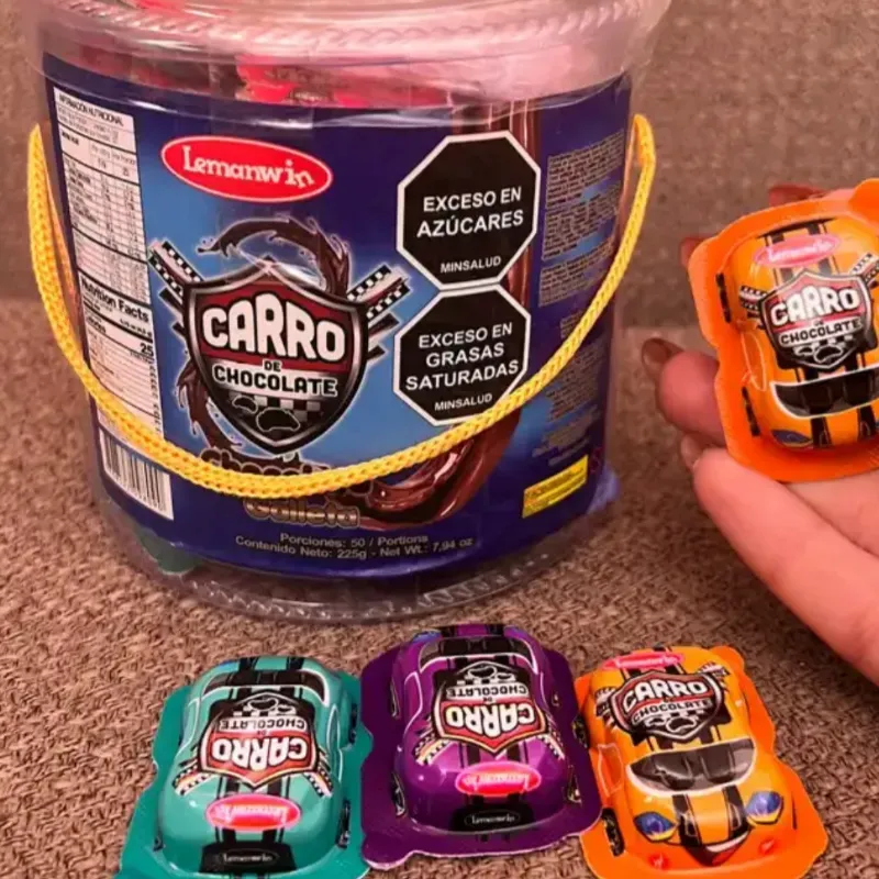 Carritos de Chocolate 