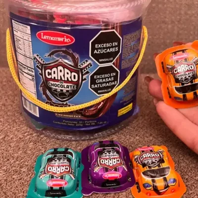 Carritos de Chocolate 