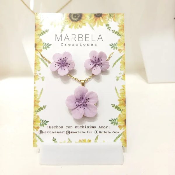 ✨Juego de Sakuras lila✨