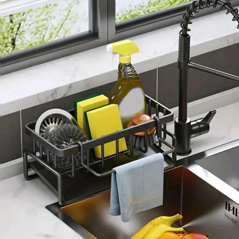 Estante pequeño para fregadero