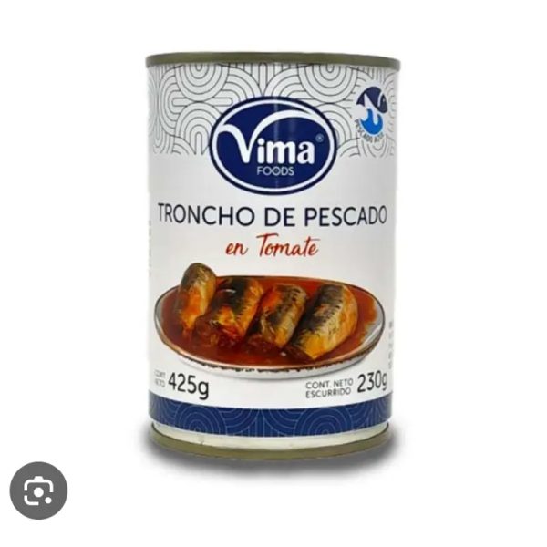 Troncho de pescado en tomate