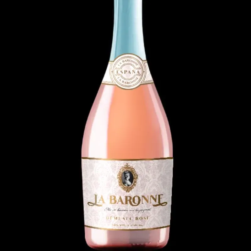 VINO ESP LA BARONE DEMI SEC ROSE