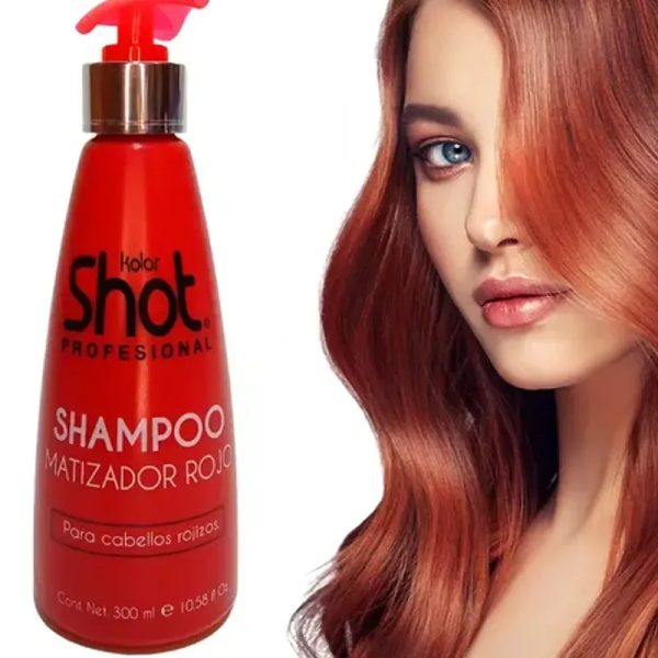 Shampoo Matizador Rojo Kolor Shot