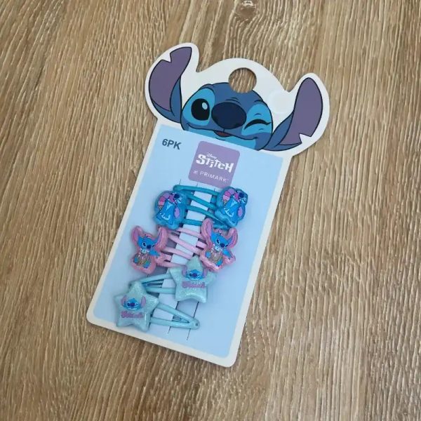 Set de 3 pares de hebillas de Stitch