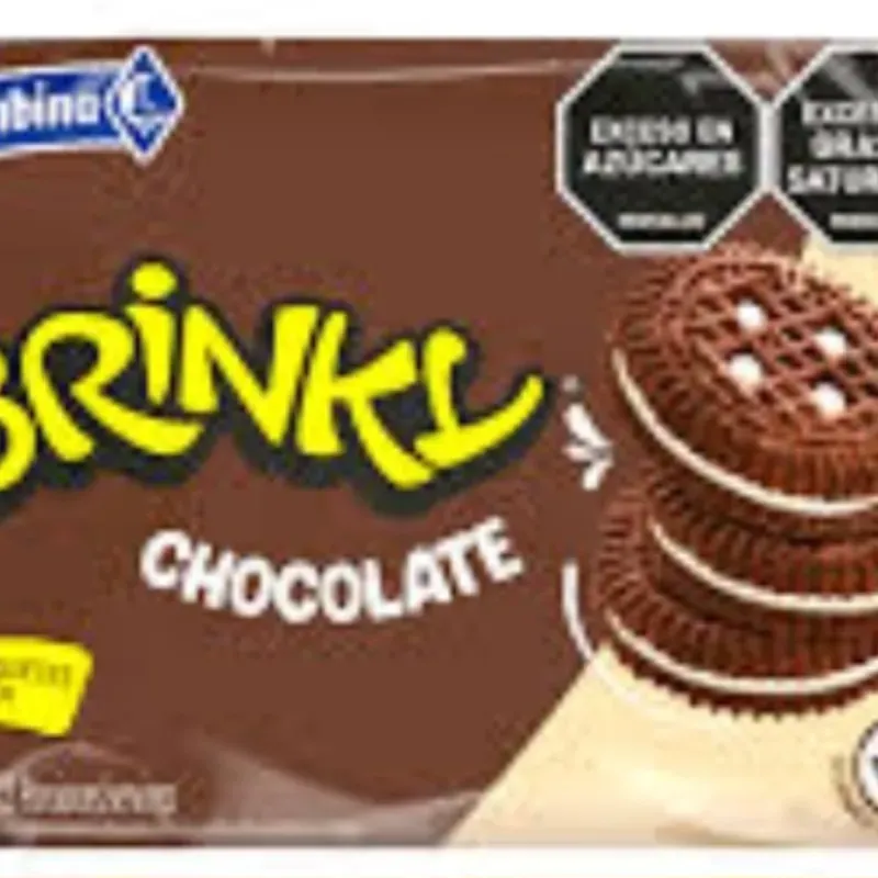 Paquete de galletas dulce de chocolate