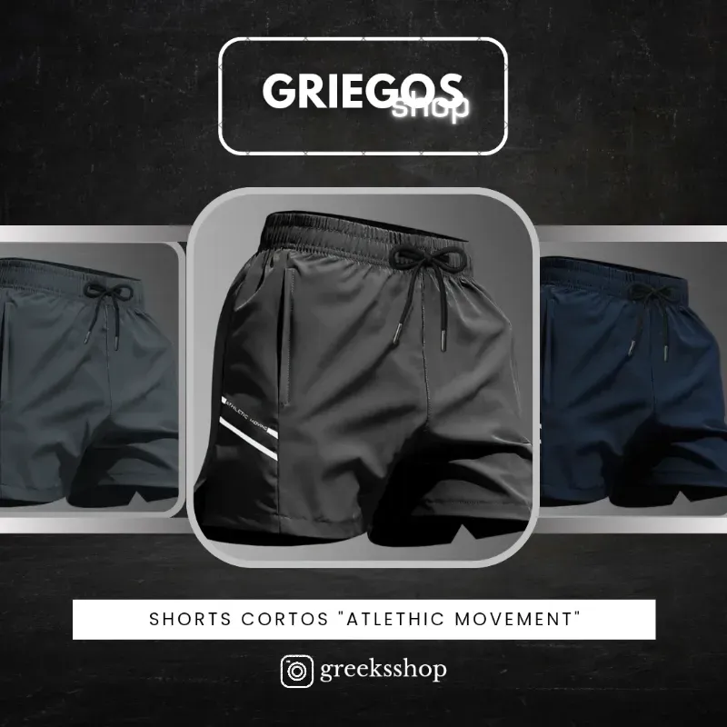 Shorts Cortos Deportivos | "ATLETHIC MOVEMENT"