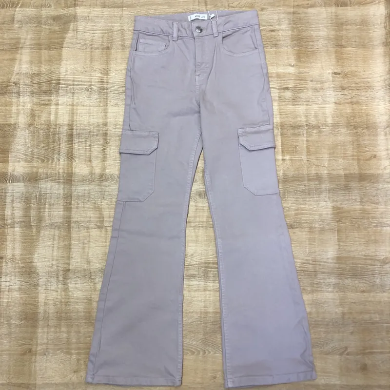 Jeans Flare color lila