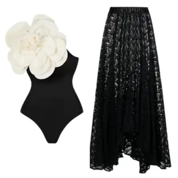 Conjunto de body y falda