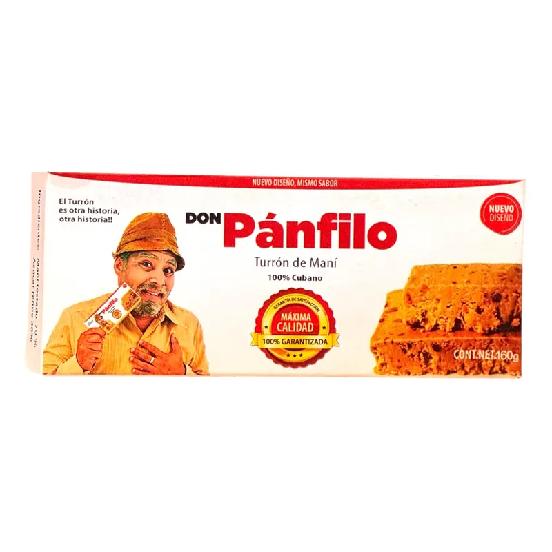 Turron de mani "Don Panfilo" 160gr
