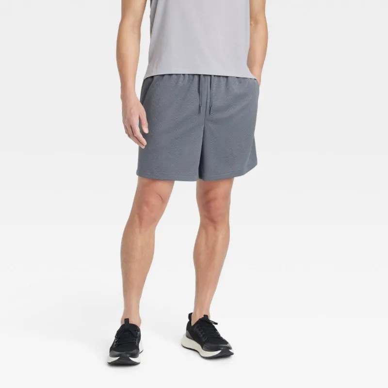 Short Deportivo Gris de Hombre