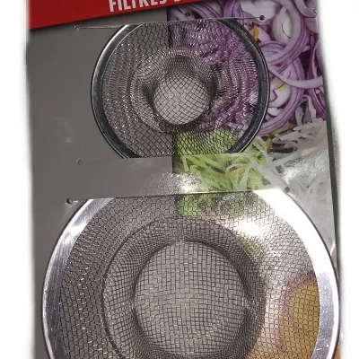 Colador metálico para tragantes