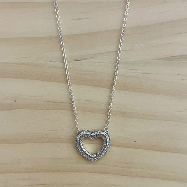 Cadena Corazón Trenzado