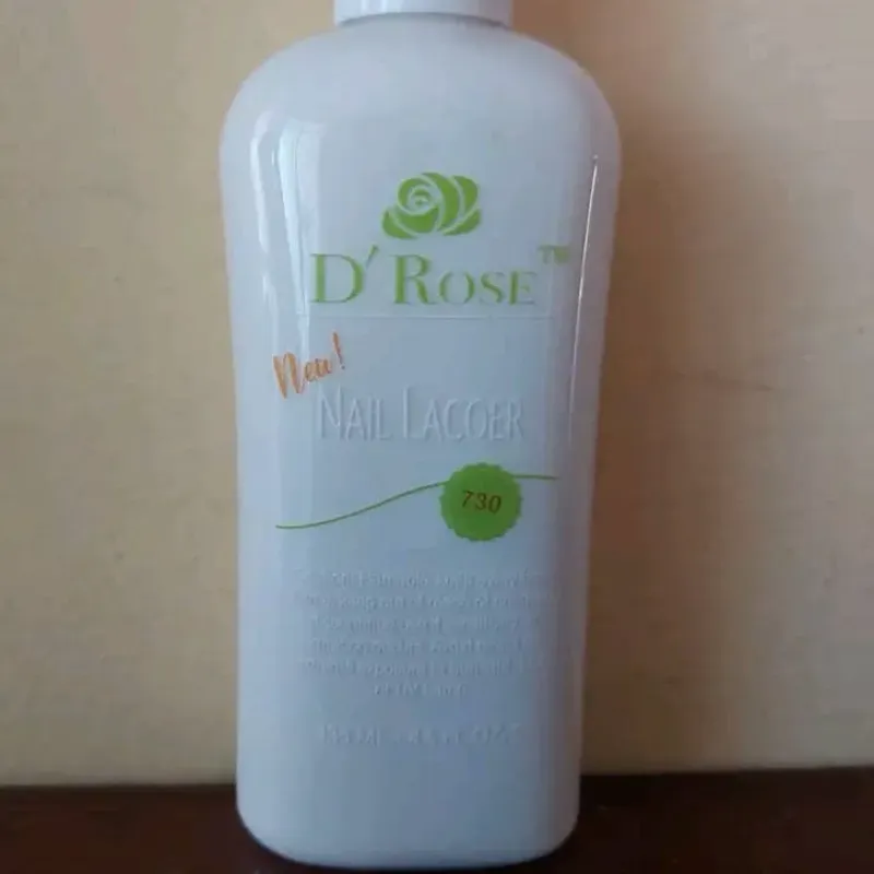 AU4>Esmalte Tradicional "D'ROSE" Blanco 15ml (a granel)