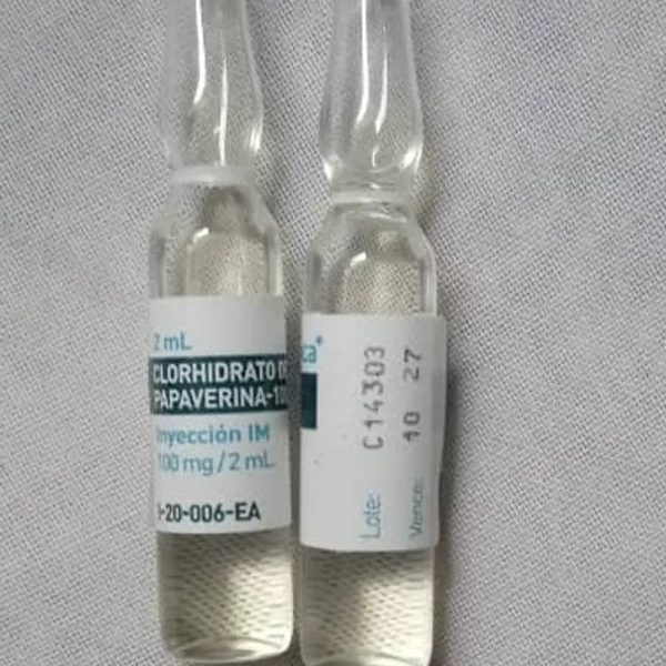 Papaverina Clorhidrato iny. (100mg/2ml)