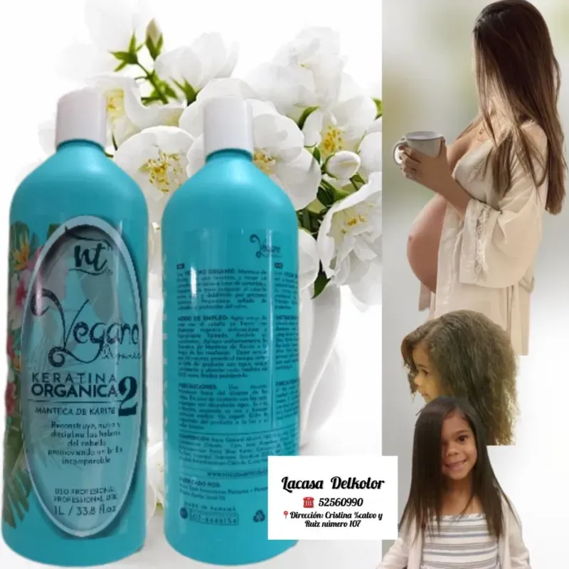 Keratina vegano orgánica 300ml (10oz)