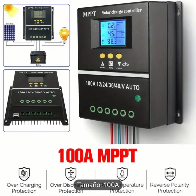 Controlador de carga solar