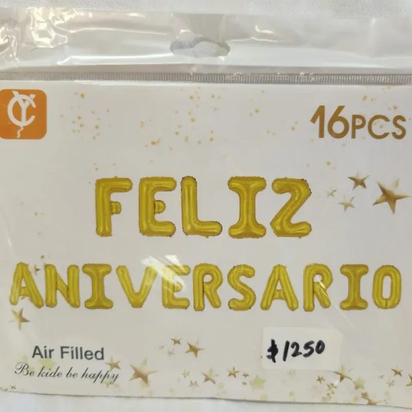 Feliz Aniversario Inflable