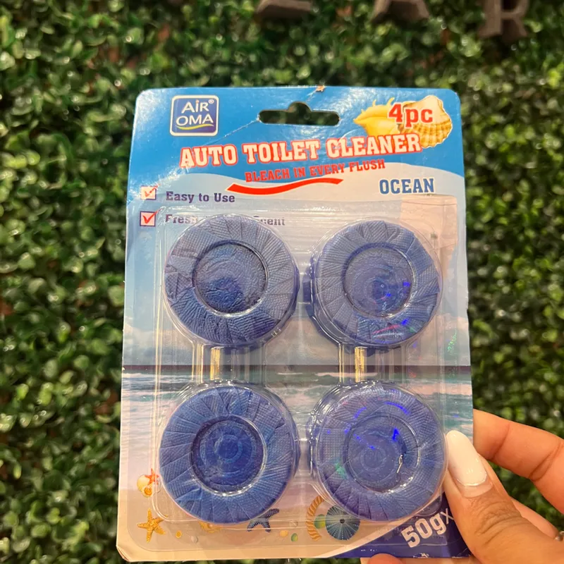 Pastillas de limpieza para el inodoro