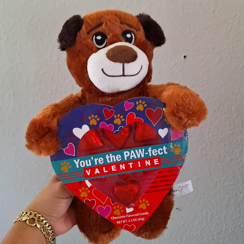 Peluche con BOMBONES 