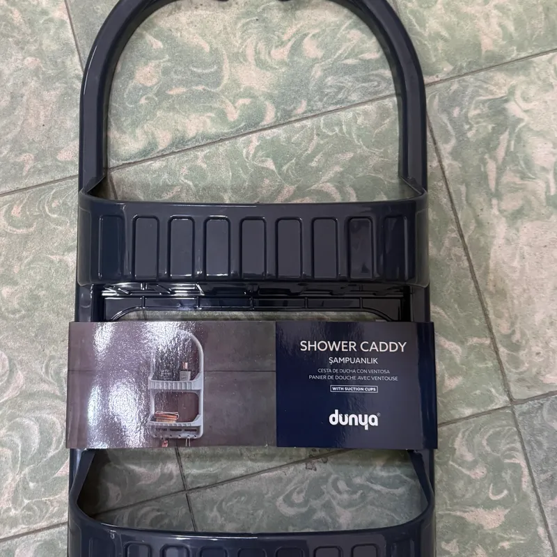 Repisa de baño de 2 niveles