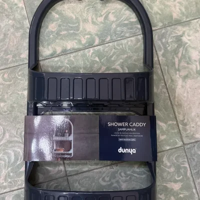 Repisa de baño de 2 niveles