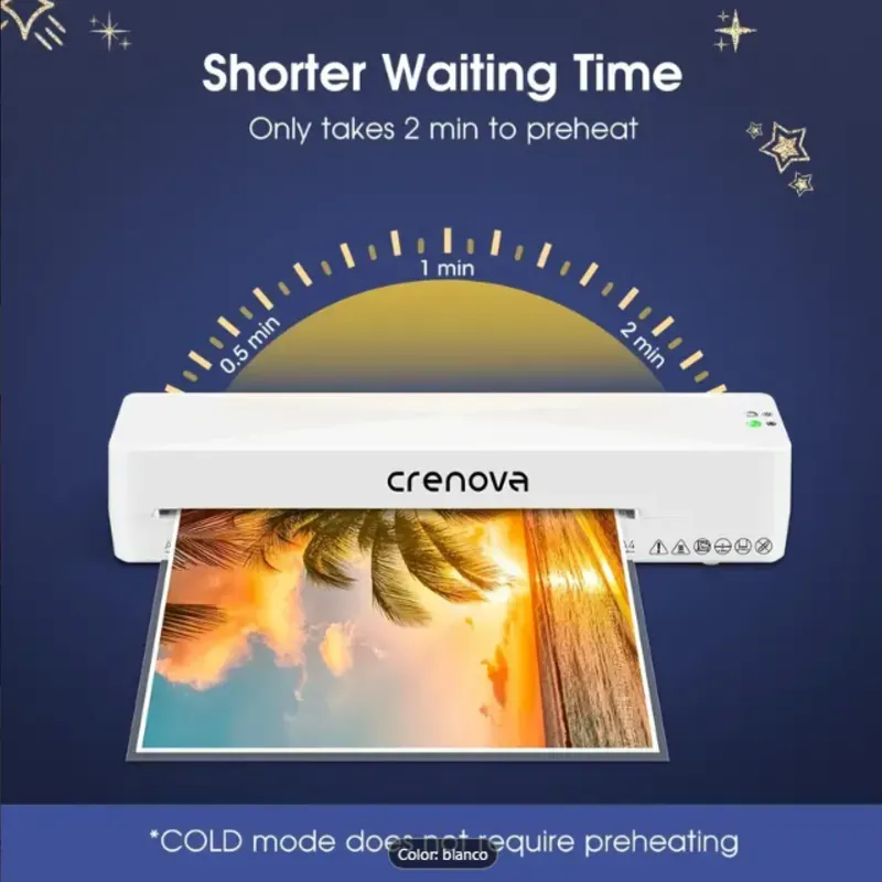 Máquina de laminación A4 de 9 pulgadas