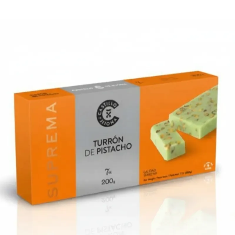 Turrón de Pistacho Castillo de Jijona - 200g