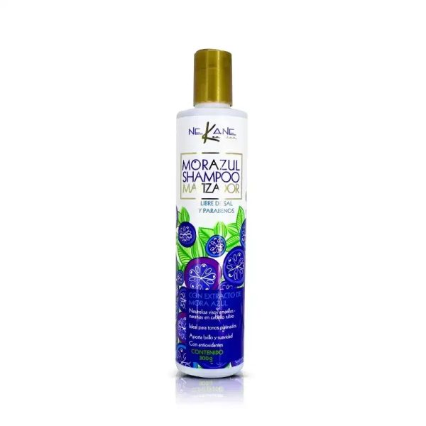 SHAMPOO MATIZADOR MORA AZUL SIN SAL NEKANE