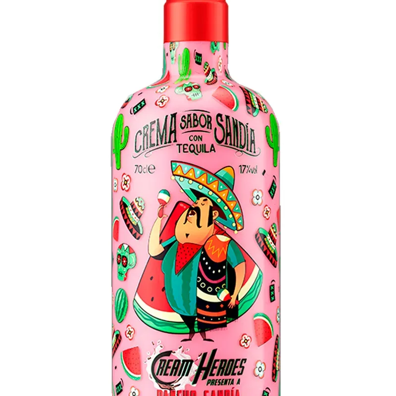 Crema Sabor Sandía con Tequila