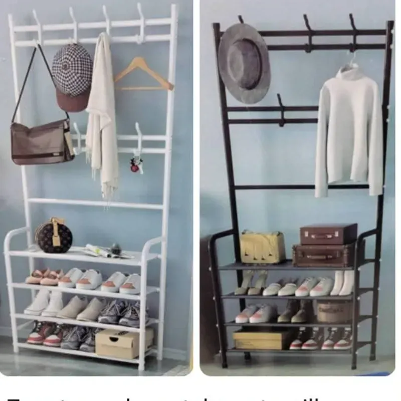 Zapatera multifuncional de 4 niveles